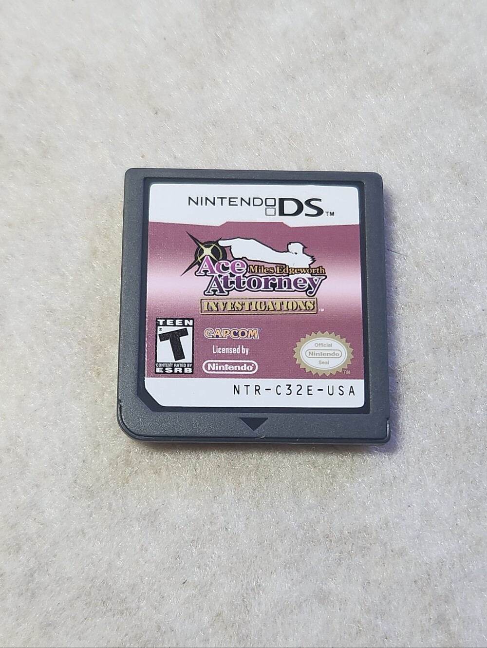 Ace Attorney Investigations Miles Edgeworth Nintendo DS NDS